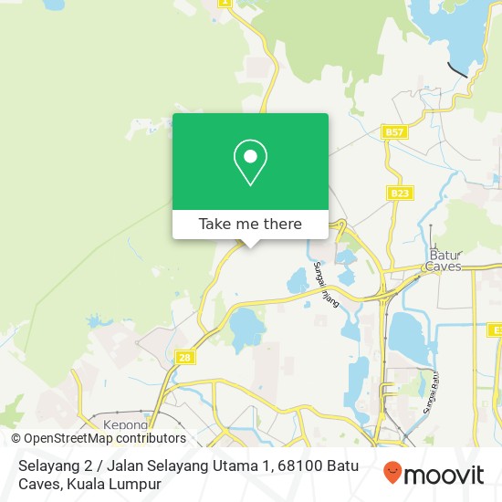 Peta Selayang 2 / Jalan Selayang Utama 1, 68100 Batu Caves