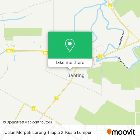 Peta Jalan Merpati Lorong Tilapia 2