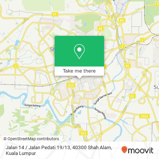 Jalan 14 / Jalan Pedati 19 / 13, 40300 Shah Alam map