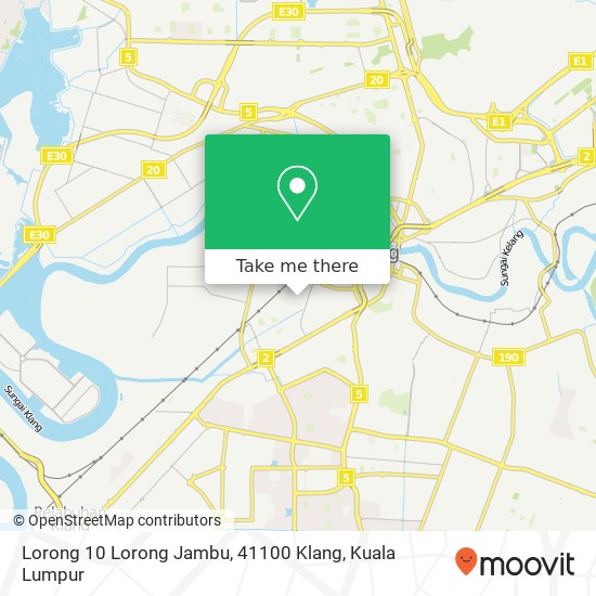 Lorong 10 Lorong Jambu, 41100 Klang map