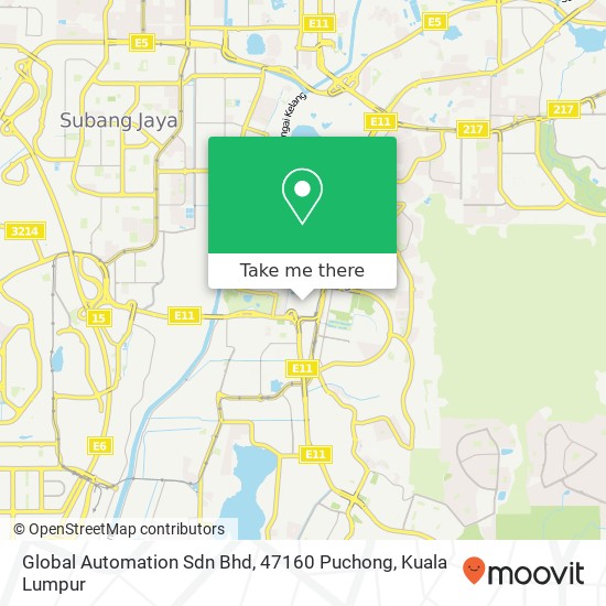 Global Automation Sdn Bhd, 47160 Puchong map