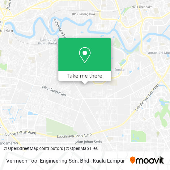Vermech Tool Engineering Sdn. Bhd. map