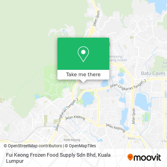 Fui Keong Frozen Food Supply Sdn Bhd map