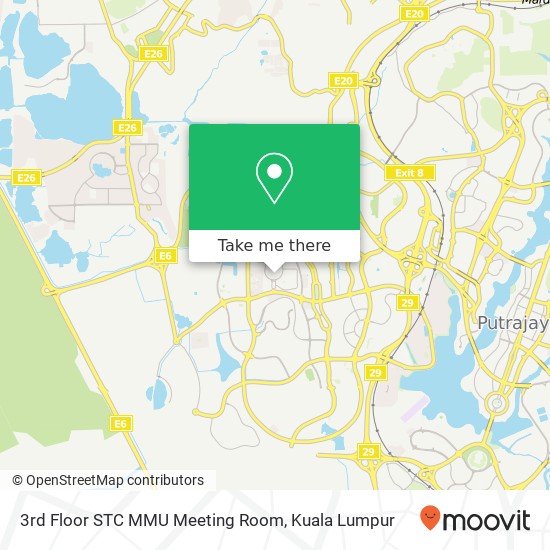 3rd Floor STC MMU Meeting Room map