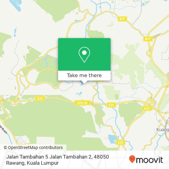 Peta Jalan Tambahan 5 Jalan Tambahan 2, 48050 Rawang