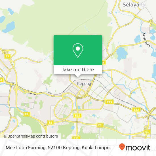 Peta Mee Loon Farming, 52100 Kepong