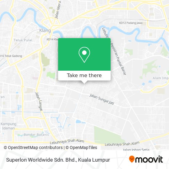 Superlon Worldwide Sdn. Bhd. map