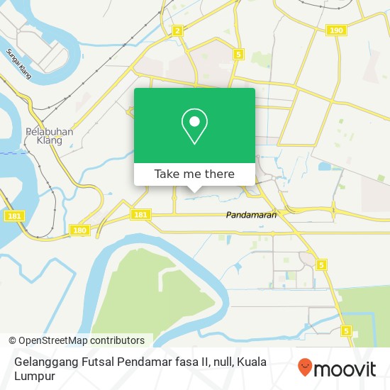 Gelanggang Futsal Pendamar fasa II, null map