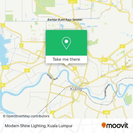 Modern Shine Lighting map