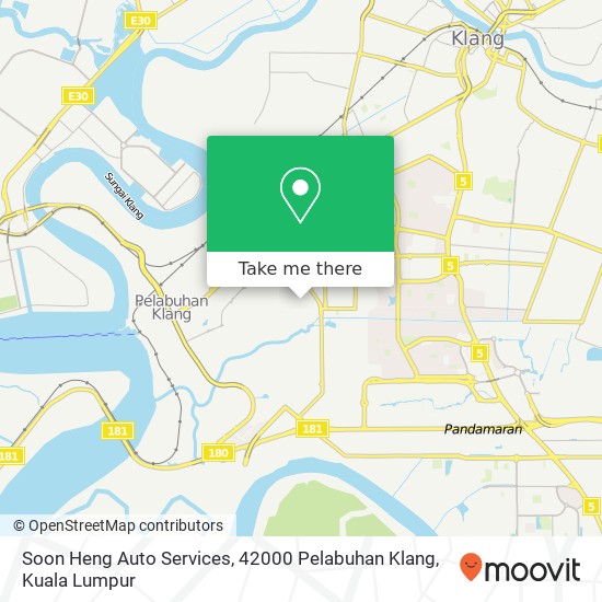 Soon Heng Auto Services, 42000 Pelabuhan Klang map
