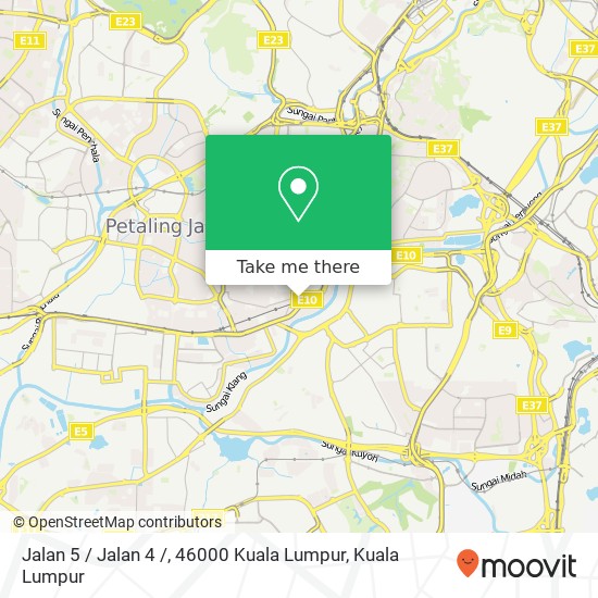 Peta Jalan 5 / Jalan 4 /, 46000 Kuala Lumpur