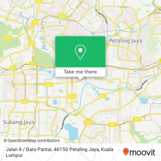 Jalan 4 / Baru Pantai, 46150 Petaling Jaya map
