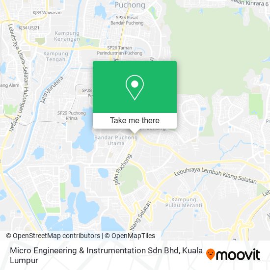 Micro Engineering & Instrumentation Sdn Bhd map