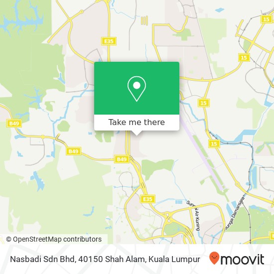 Nasbadi Sdn Bhd, 40150 Shah Alam map
