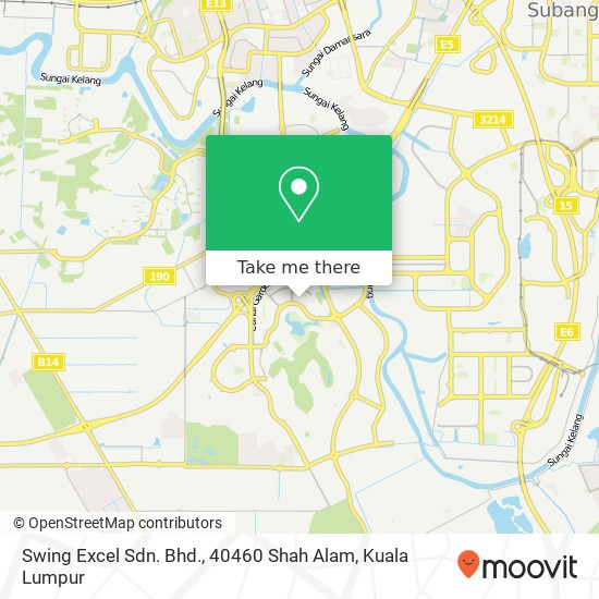 Swing Excel Sdn. Bhd., 40460 Shah Alam map