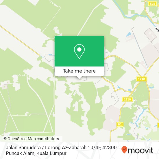 Jalan Samudera / Lorong Az-Zaharah 10 / 4F, 42300 Puncak Alam map