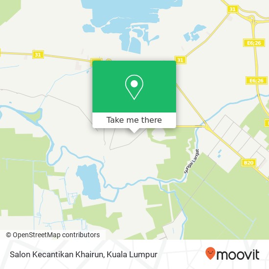 Salon Kecantikan Khairun map