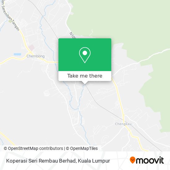 Koperasi Seri Rembau Berhad map