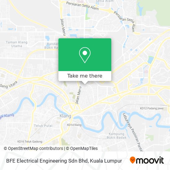 BFE Electrical Engineering Sdn Bhd map