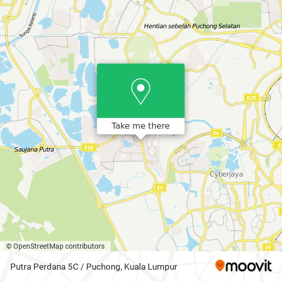 Peta Putra Perdana 5C / Puchong