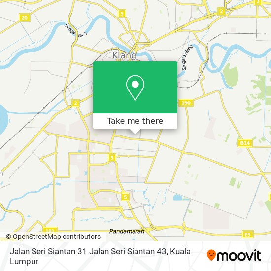 Jalan Seri Siantan 31 Jalan Seri Siantan 43 map