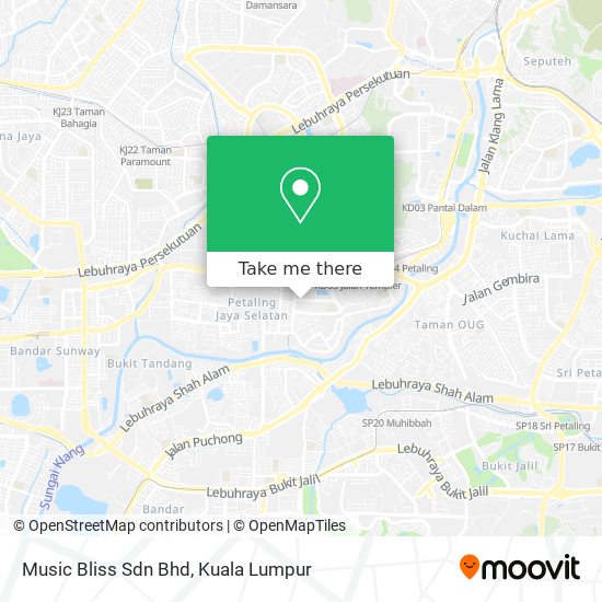 Music Bliss Sdn Bhd map