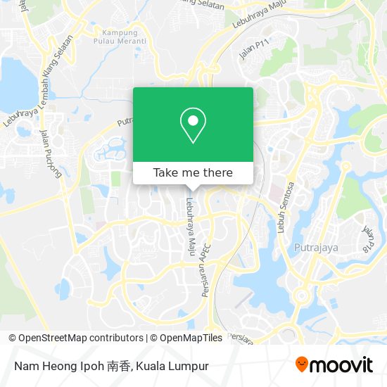 Peta Nam Heong Ipoh 南香