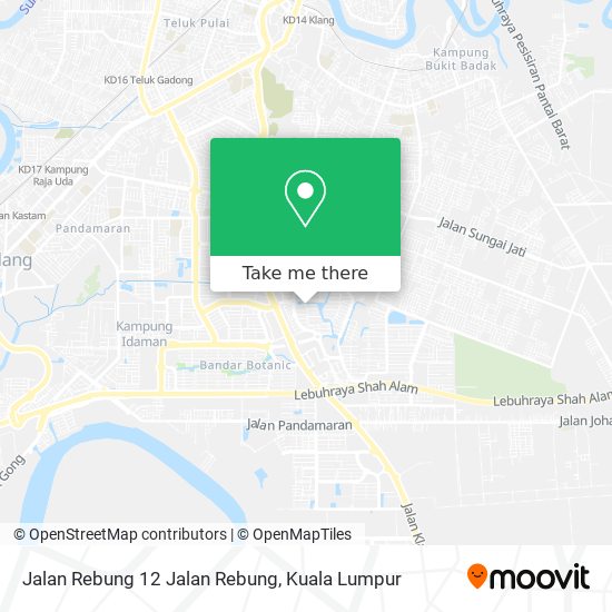 Jalan Rebung 12 Jalan Rebung map