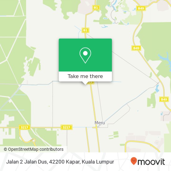 Jalan 2 Jalan Dus, 42200 Kapar map