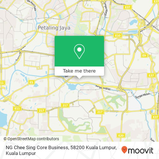 NG Chee Sing Core Business, 58200 Kuala Lumpur map