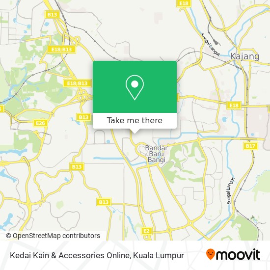 How To Get To Kedai Kain Accessories Online In Hulu Langat By Bus Or Train