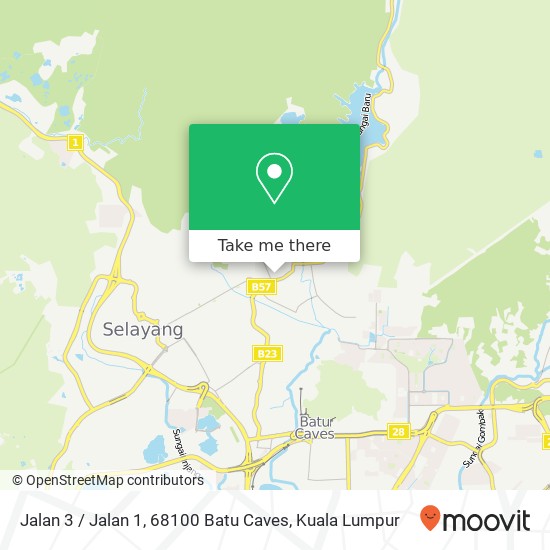 Jalan 3 / Jalan 1, 68100 Batu Caves map