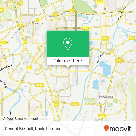 Cendol Bie, null map