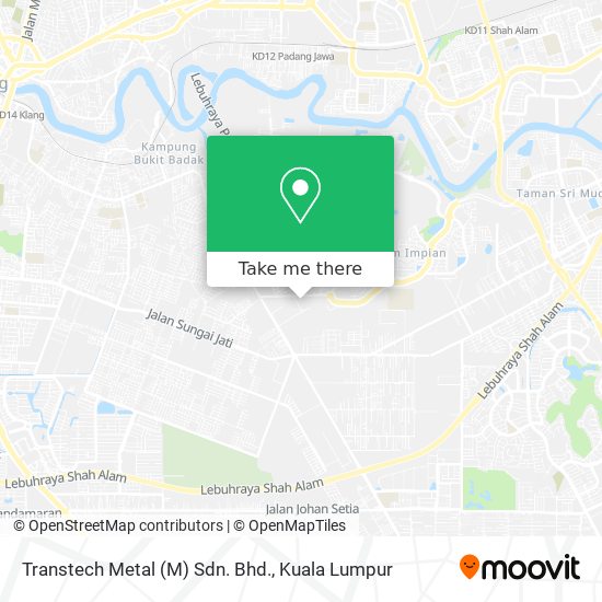Transtech Metal (M) Sdn. Bhd. map