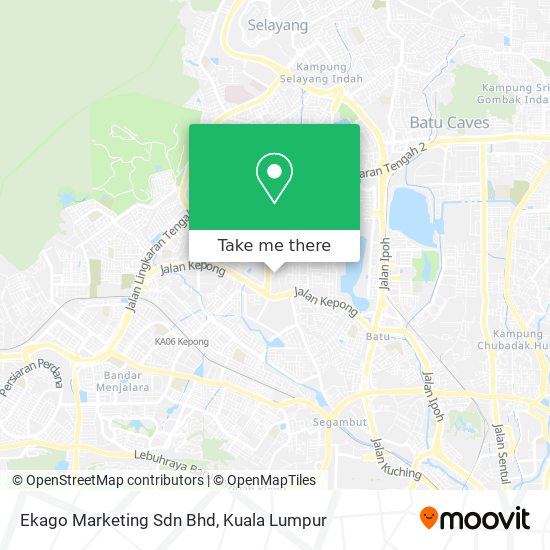 Ekago Marketing Sdn Bhd map