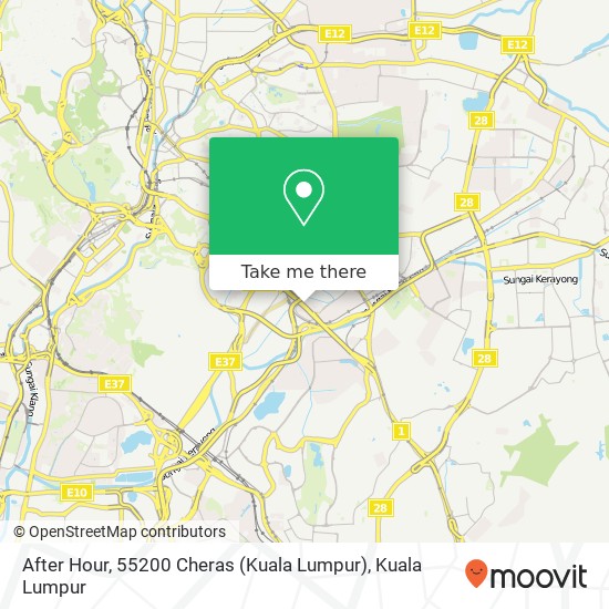 After Hour, 55200 Cheras (Kuala Lumpur) map
