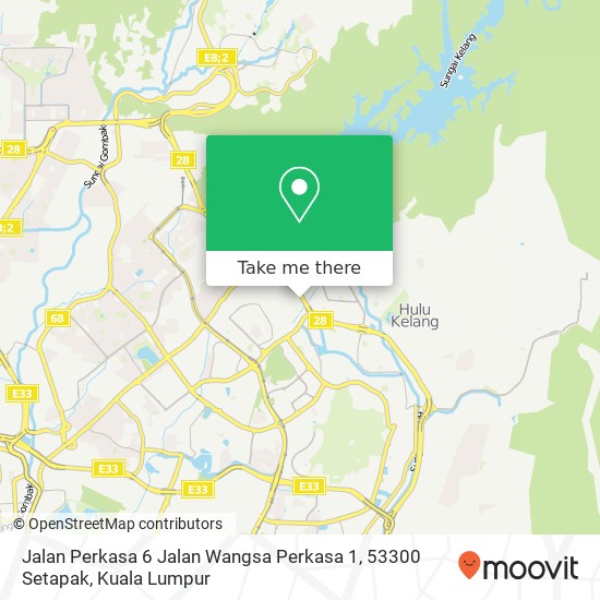 Jalan Perkasa 6 Jalan Wangsa Perkasa 1, 53300 Setapak map