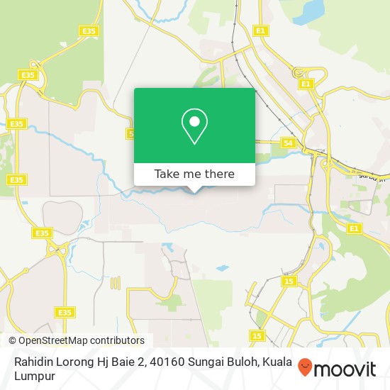 Rahidin Lorong Hj Baie 2, 40160 Sungai Buloh map