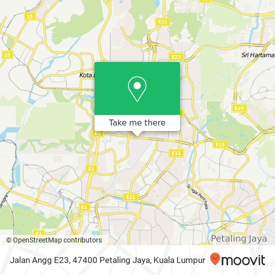 Jalan Angg E23, 47400 Petaling Jaya map