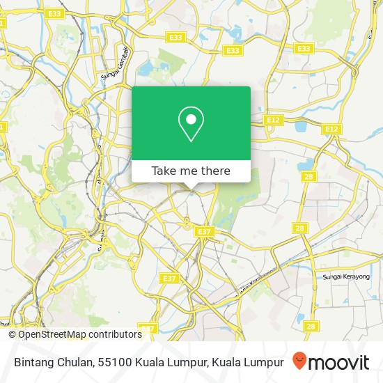 Bintang Chulan, 55100 Kuala Lumpur map