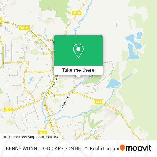 BENNY WONG USED CARS SDN BHD™ map