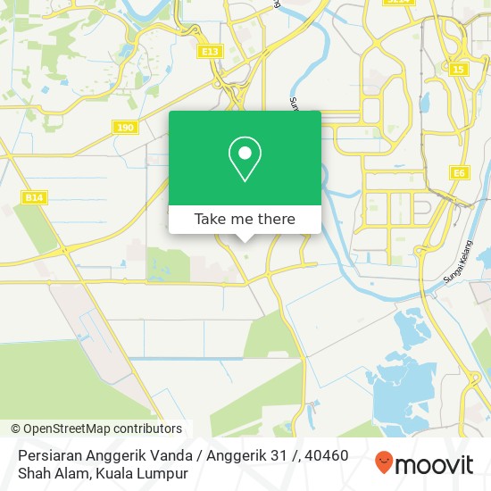 Persiaran Anggerik Vanda / Anggerik 31 /, 40460 Shah Alam map