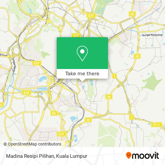 Madina Resipi Pilihan map