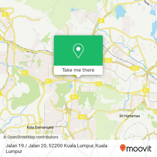 Jalan 19 / Jalan 20, 52200 Kuala Lumpur map