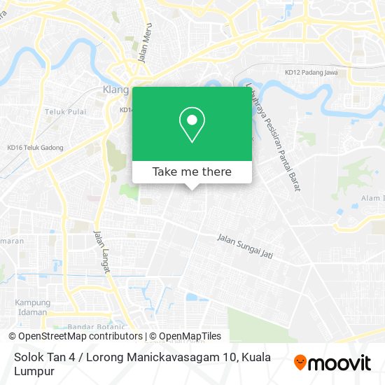 Solok Tan 4 / Lorong Manickavasagam 10 map