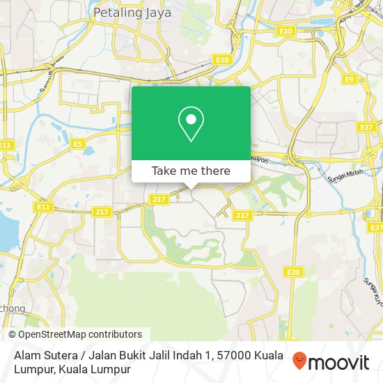 Alam Sutera / Jalan Bukit Jalil Indah 1, 57000 Kuala Lumpur map