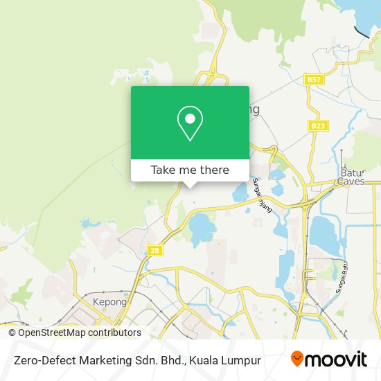 Zero-Defect Marketing Sdn. Bhd. map
