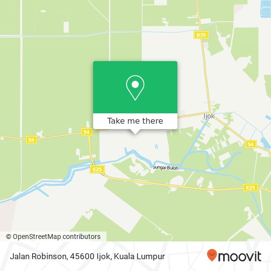 Jalan Robinson, 45600 Ijok map