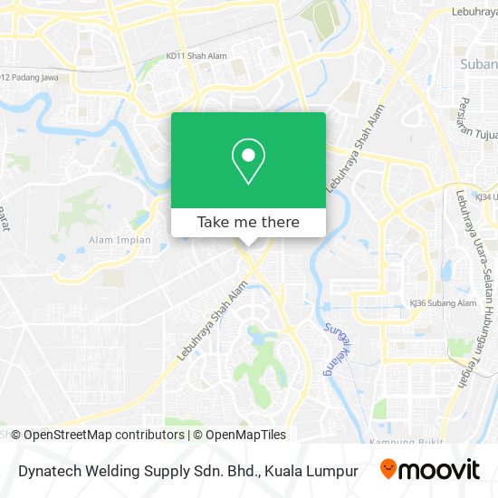 Dynatech Welding Supply Sdn. Bhd. map