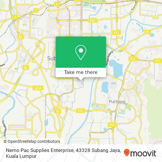 Nemo Pac Supplies Enterprise, 43328 Subang Jaya map
